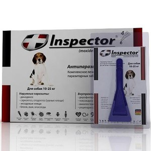 Инспектор капли для собак и кошек: инструкция по применению