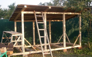 Строительство вольера