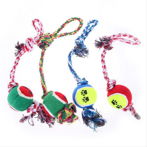 Веревки с мячами для собак
