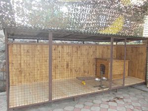 Вольер для немецкой овчарки