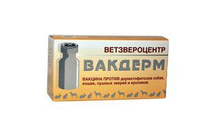 Вакдерм для кошек и собак: инструкция по применению и дозировка