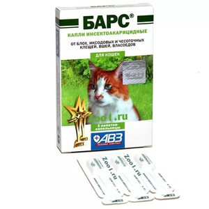 Активный компонент капель Барс