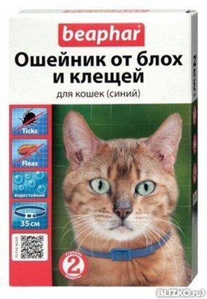  ошейник для кошек от блох