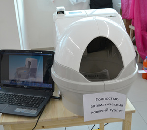 Автоматический кошачий туалет