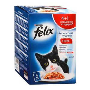 Кошачий корм Феликс и отзывы потребителей о нем