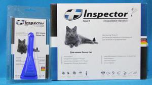 Инспектор для кошек: инструкция по применению и описание капель