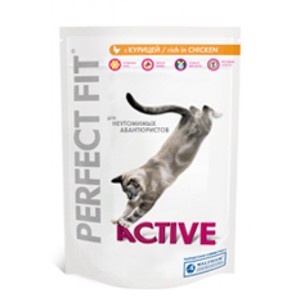 Корм для кошек Актив  Перфект фит
