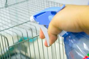 Уборка клетки