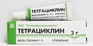 Тетрациклин при конъюнктивите