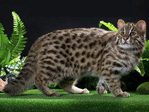 Взрослый дальневосточный лесной кот