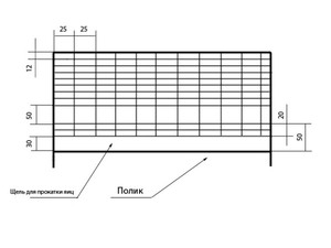 Сборка клетки для перепела