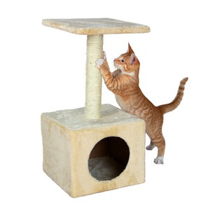 Кошачий домик с когтеточкой